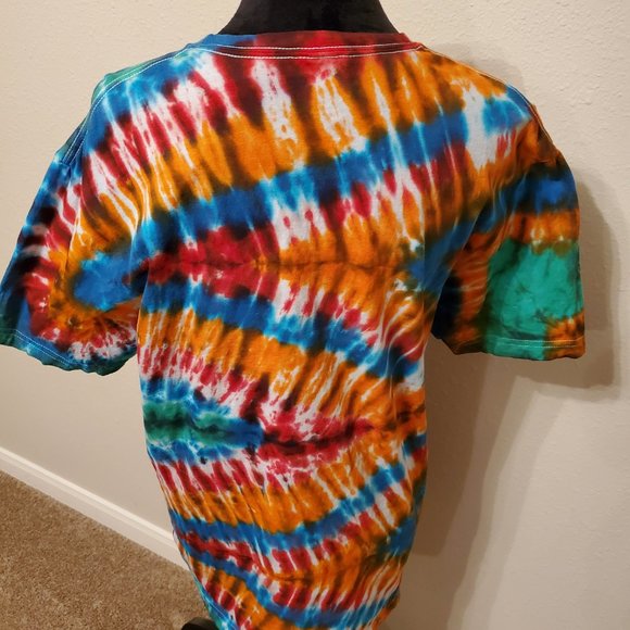 Tie Dye boho bohemia style unisex size L. 100% soft cotton. - Picture 8 of 10